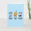 Search for no evil cards Cat lady