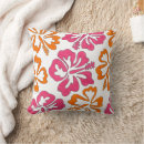 Search for hibiscus cushions Tropical