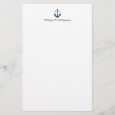 Search for anchor stationery paper Blue