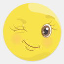 Search for wink emoji stickers Yellow