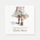 Search for rustic bridal shower napkins Western