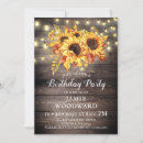 Search for rustic wood birthday invitations Floral