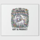 Search for commercial wrapping paper Unicorn