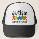 Search for autism educate hats Awareness