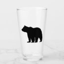 Search for black bear silhouette Cabin