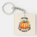 Search for autumn pumpkin key rings Thanksgiving