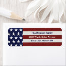 Search for stars stripes return address labels Patriotic