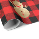 Search for christmas snowman wrapping paper Plaid