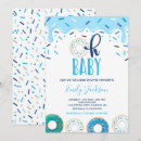 Search for donut baby shower invitations Sprinkled with love