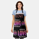 Search for romantic valentines day aprons Fun