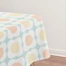 Search for orange and blue tablecloths Retro