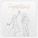 Search for congratulations wedding stickers Couple