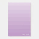 Search for purple post it notes Stripes
