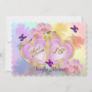 Search for rainbow sweet 16 invitations Pink