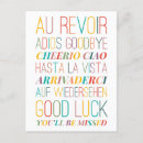 Search for au revoir postcards Good luck