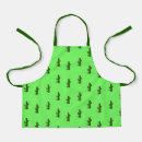 Search for lime aprons Light green