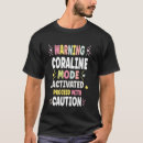 Search for coraline tshirts Women's
