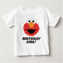 Search for 1st birthday baby girl tshirts Elmo