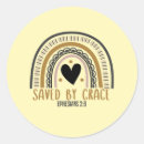 Search for saved by grace stickers Bible verse