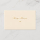 Search for gold leaf business cards Nature