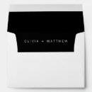 Search for wedding envelopes Minimalist