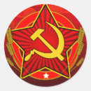 Search for soviet russia stickers Hammer and sickle