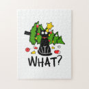 Search for black santa puzzles Cat
