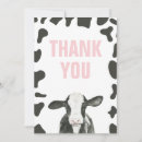 Search for cow thank you cards Cute