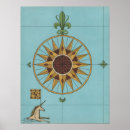 Search for antique compass rose art Maps