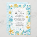 Search for sea life baby shower invitations Ocean