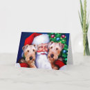 Search for airedale terrier christmas cards Santa