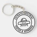 Search for conspiracy key rings Flying saucer