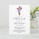 Search for cross funeral invitations In loving memory