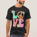Search for peace love tshirts 70s