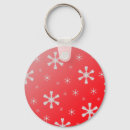 Search for winter designs key rings Red