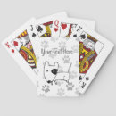 Search for dog paw print playing cards Cute