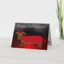 Search for puppy halloween cards Dachshund