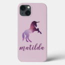 Search for cute unicorn iphone cases Purple