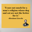 Search for abraham lincoln quote posters President