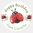 Search for ladybug round stickers Kids