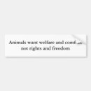 Search for animal welfare bumper stickers Pets