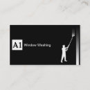 Search for window business cards Washing