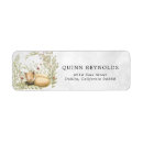 Search for baby fox return address labels Watercolor