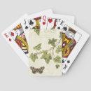 Search for fern leaves playing cards Green