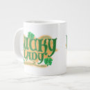 Search for st patricks day drinking mugs Leprechaun