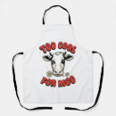Search for cool cow aprons Cowboy