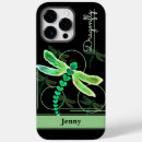Search for green dragonfly iphone cases Black