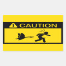Search for funny caution sign stickers Yellow