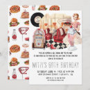 Search for sock hop birthday invitations Retro