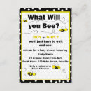 Search for what will it bee baby shower invitations Cute